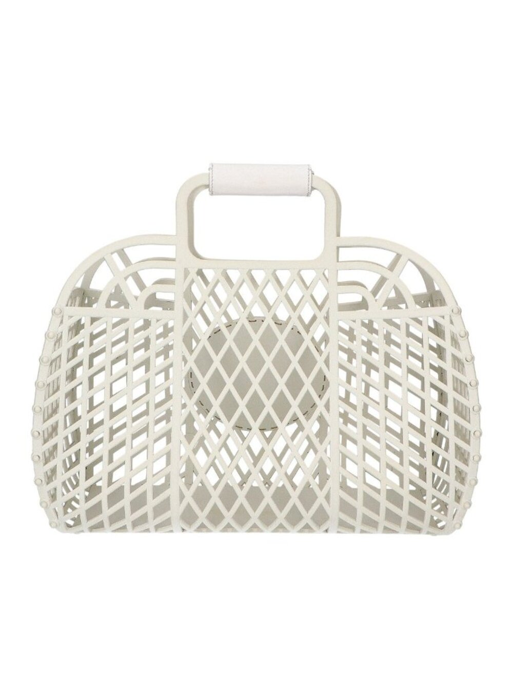 Fendi Basket Bag Handbag White - Picture 3 of 7